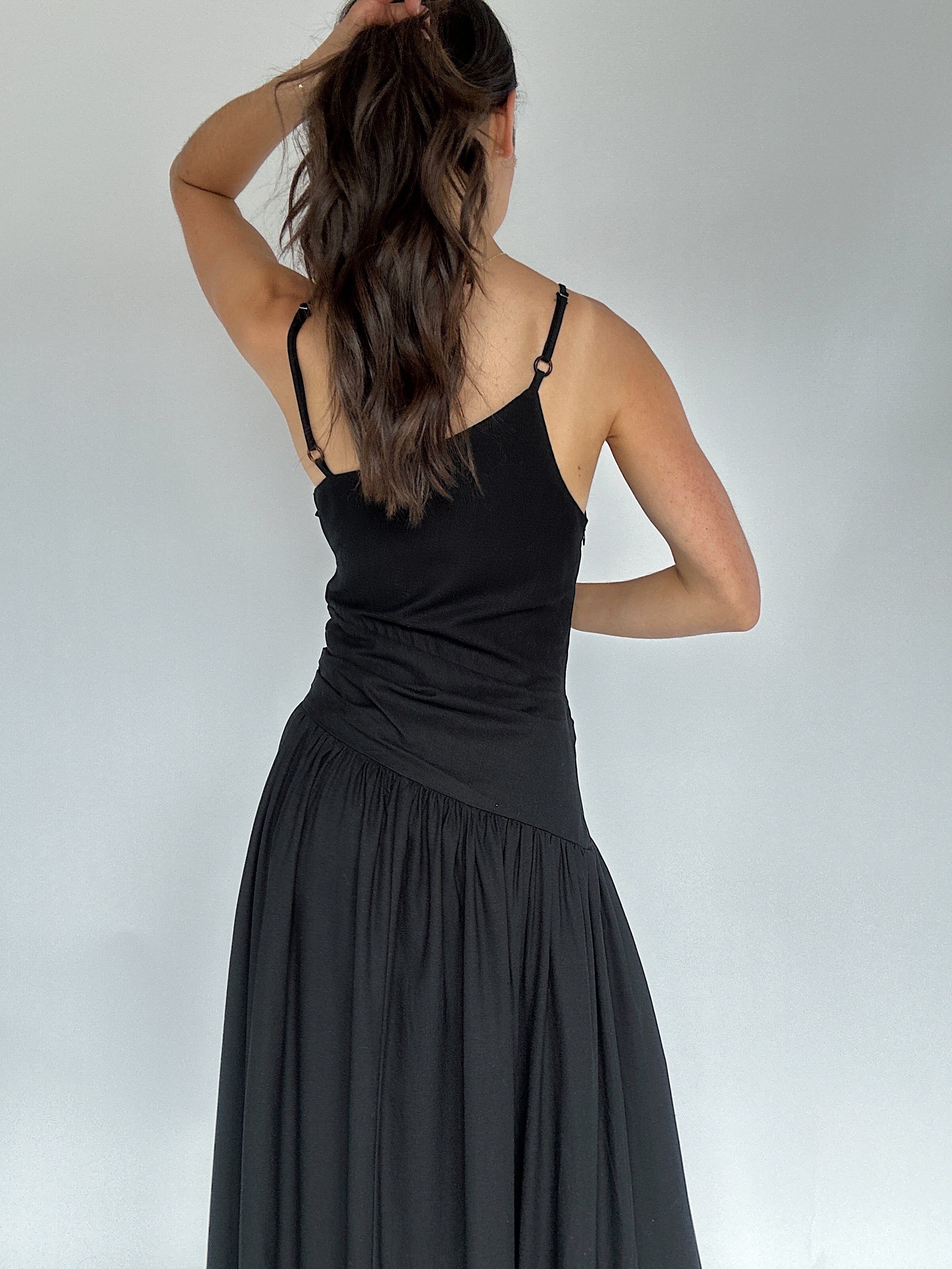 From Heaven Drop Waist Maxi Dress Blue Magnolia From Heaven Drop Waist Maxi Dress Blue Magnolia