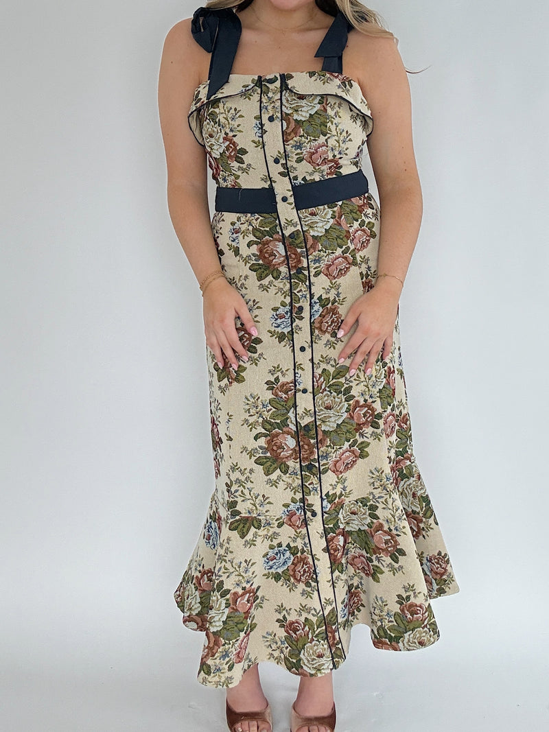 Freya Tapestry Midi Dress