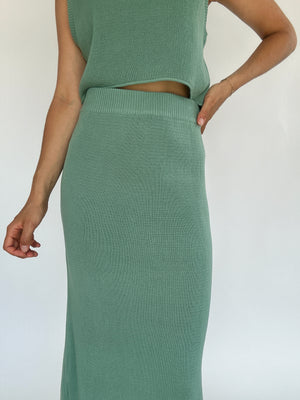 Cassia Knit Midi Skirt