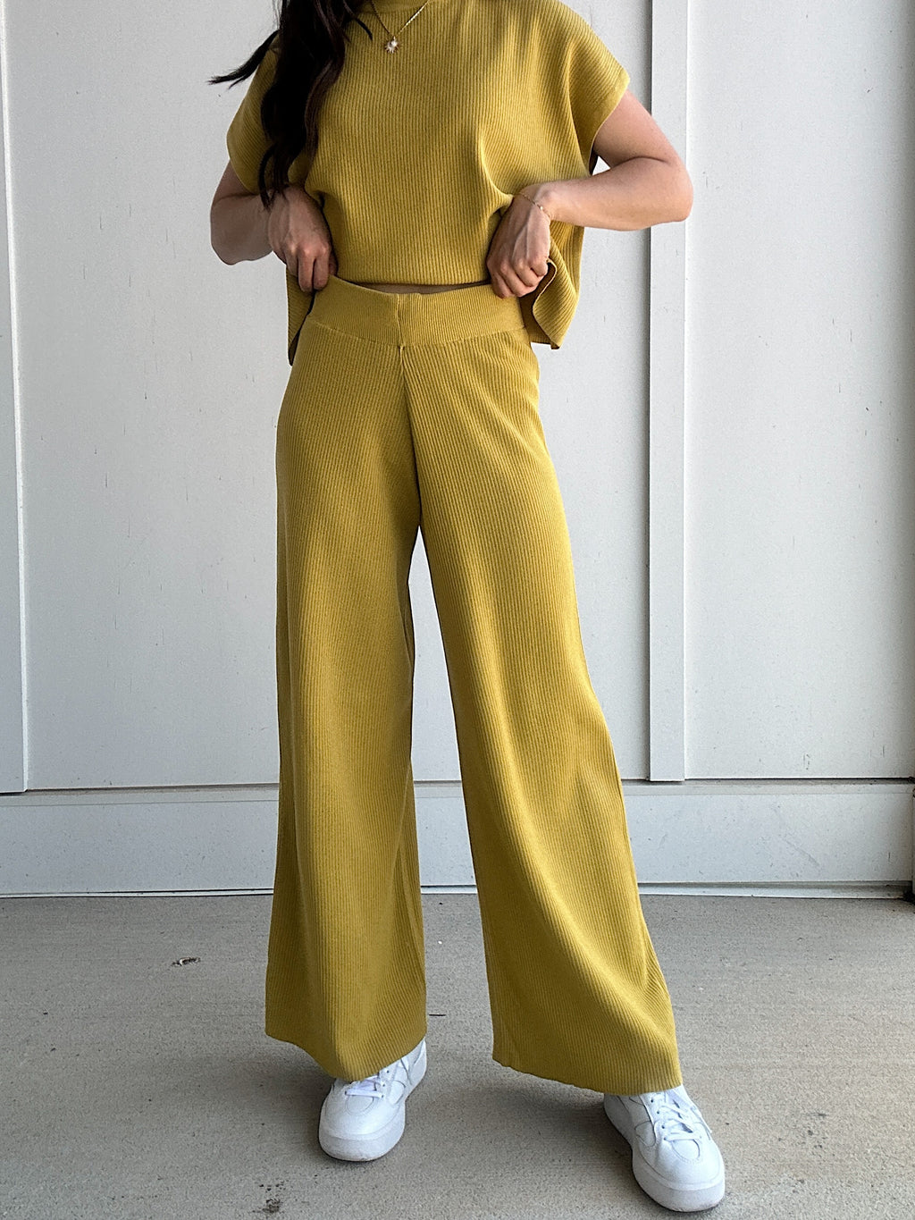 Leonie Pants - Mustard