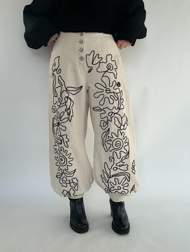 Eastwood Embroidered Pants