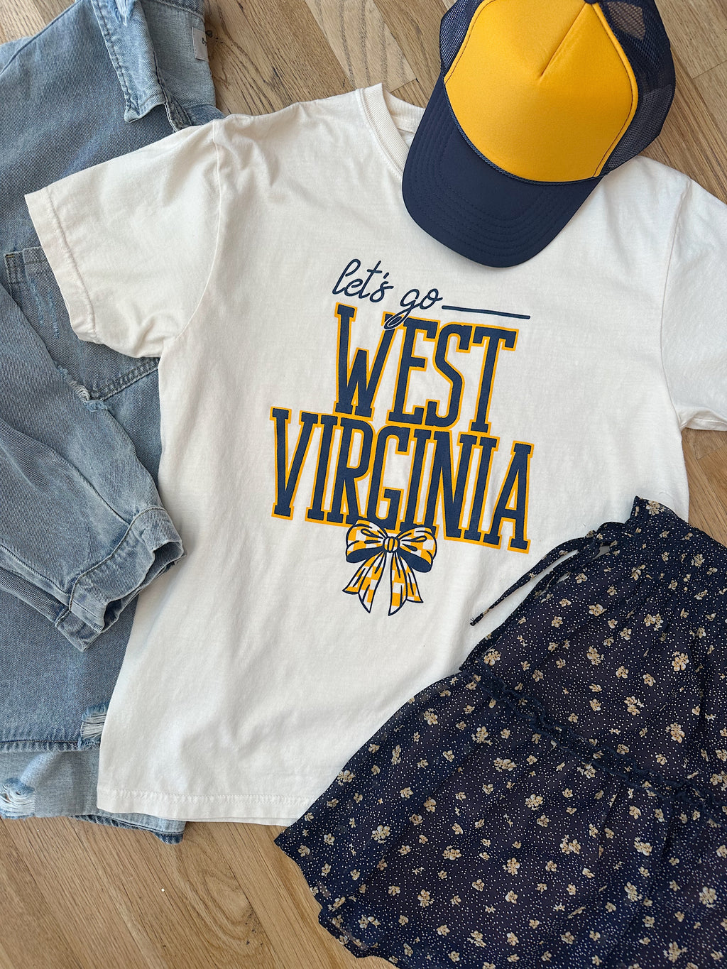 Let's Go West Virginia Tee