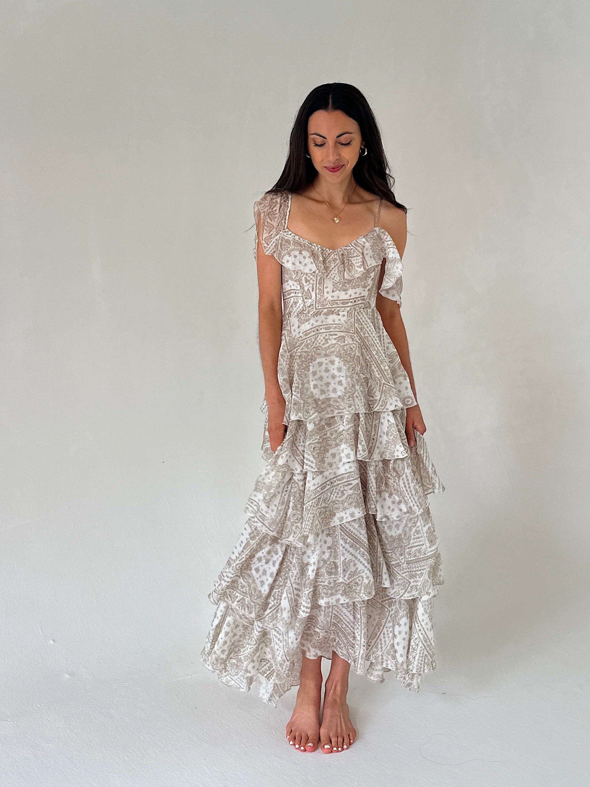 Actually Romantic Bandana Maxi Dress