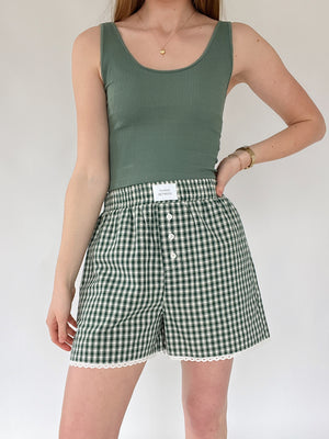 Billie Boxer Shorts - Green