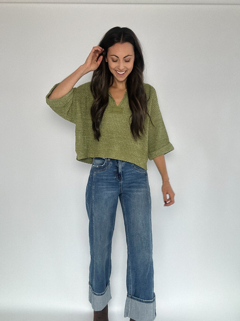 Missoula Sweater - Olive