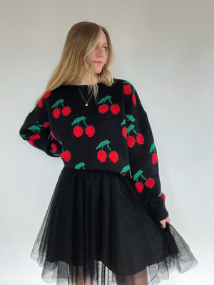 Wild Cherry Sweater