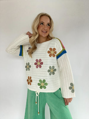 Make Your Day Daisy Sweater