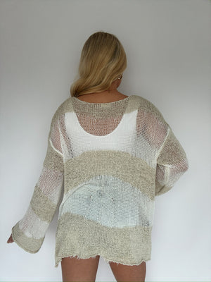 In Between Knit Top - Ivory