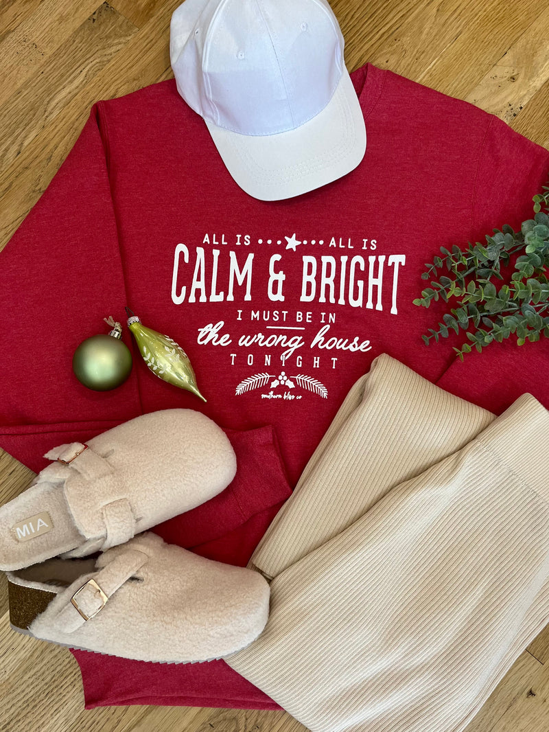 Calm & Bright Tonight Sweatshirt