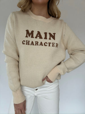 Main Character Sweater