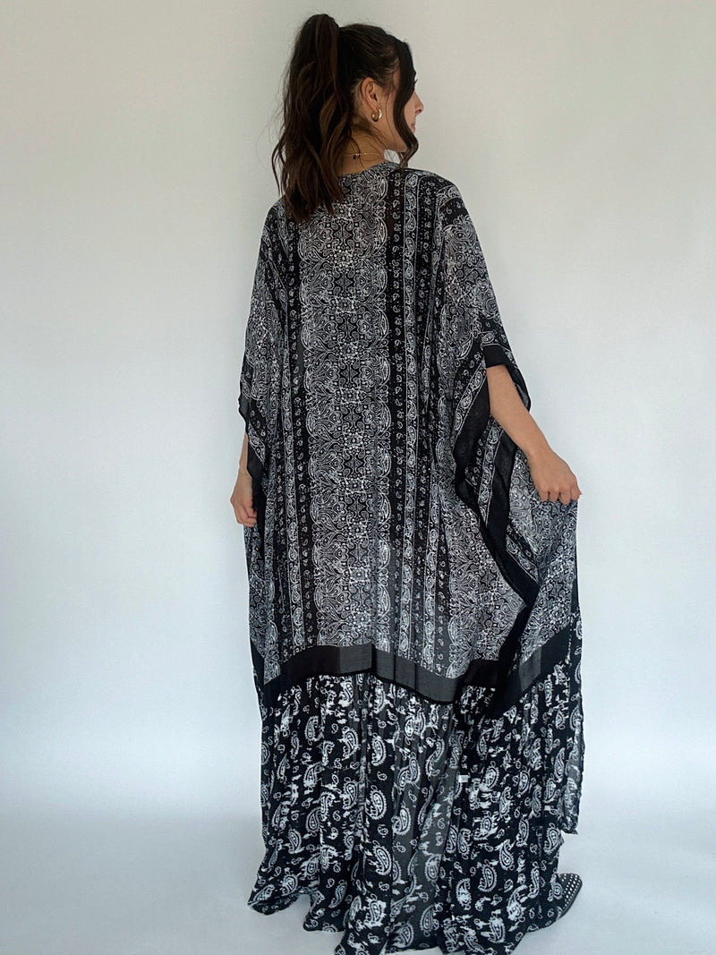 Boho Dreams Kimono - Black