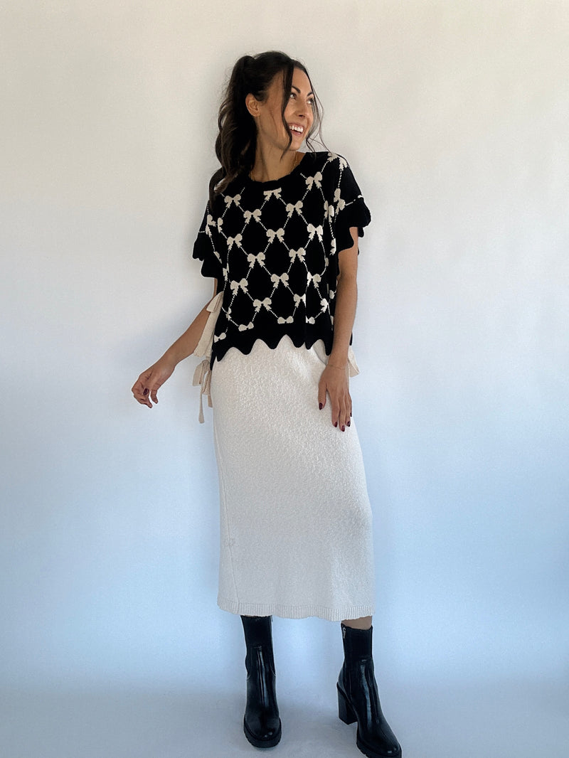 Jamie Knit Midi Skirt