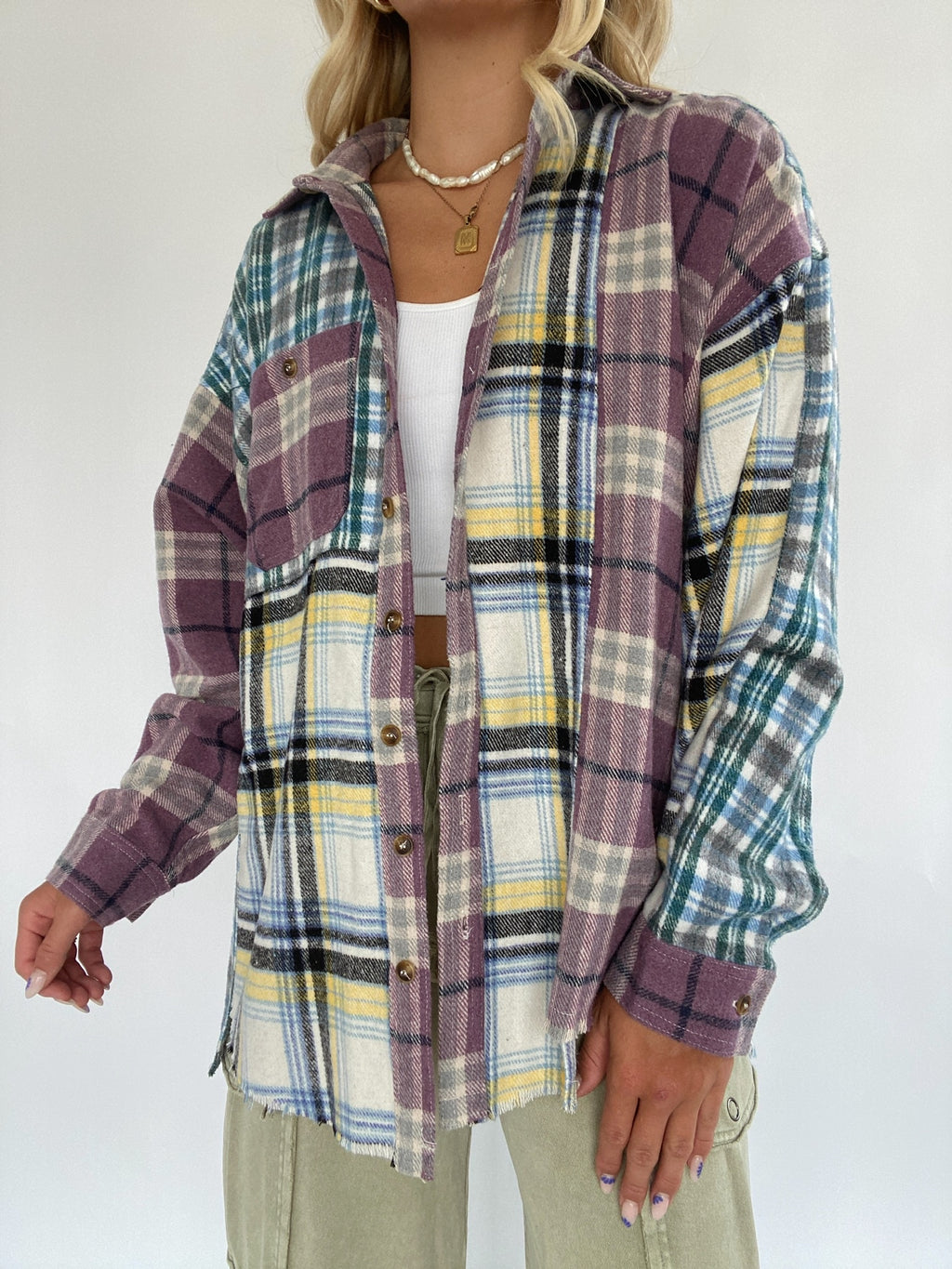 Never Better Flannel - Blue