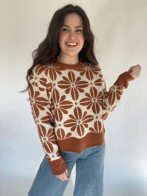 All Time Fave Sweater - Rust