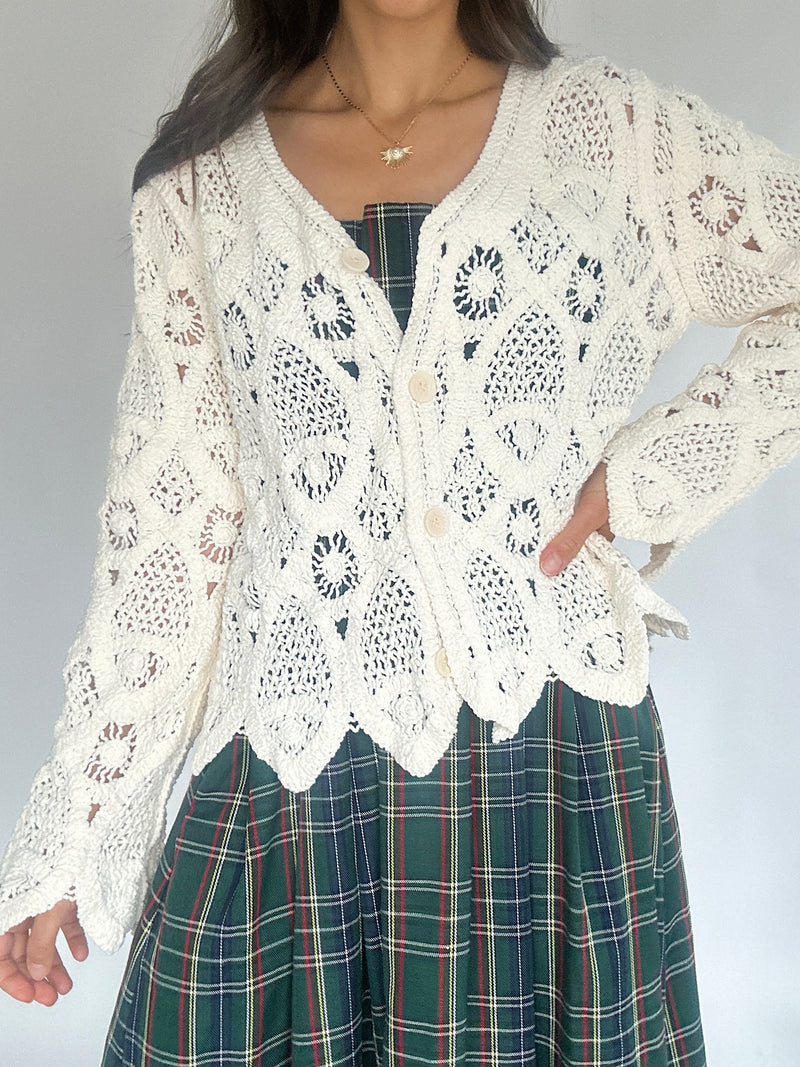 Then And Now Crochet Cardigan