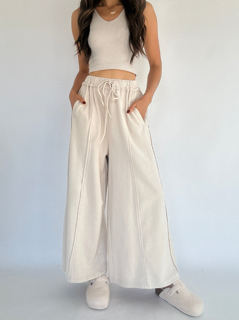 Jet Plane Wide Leg Pants