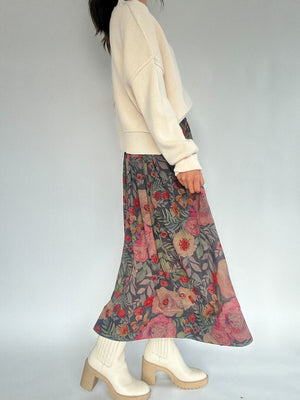 Continual Blossom Maxi Skirt