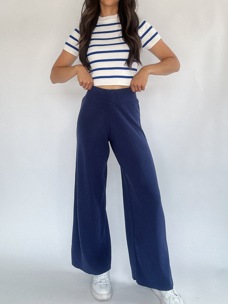 Leonie Pants - Navy