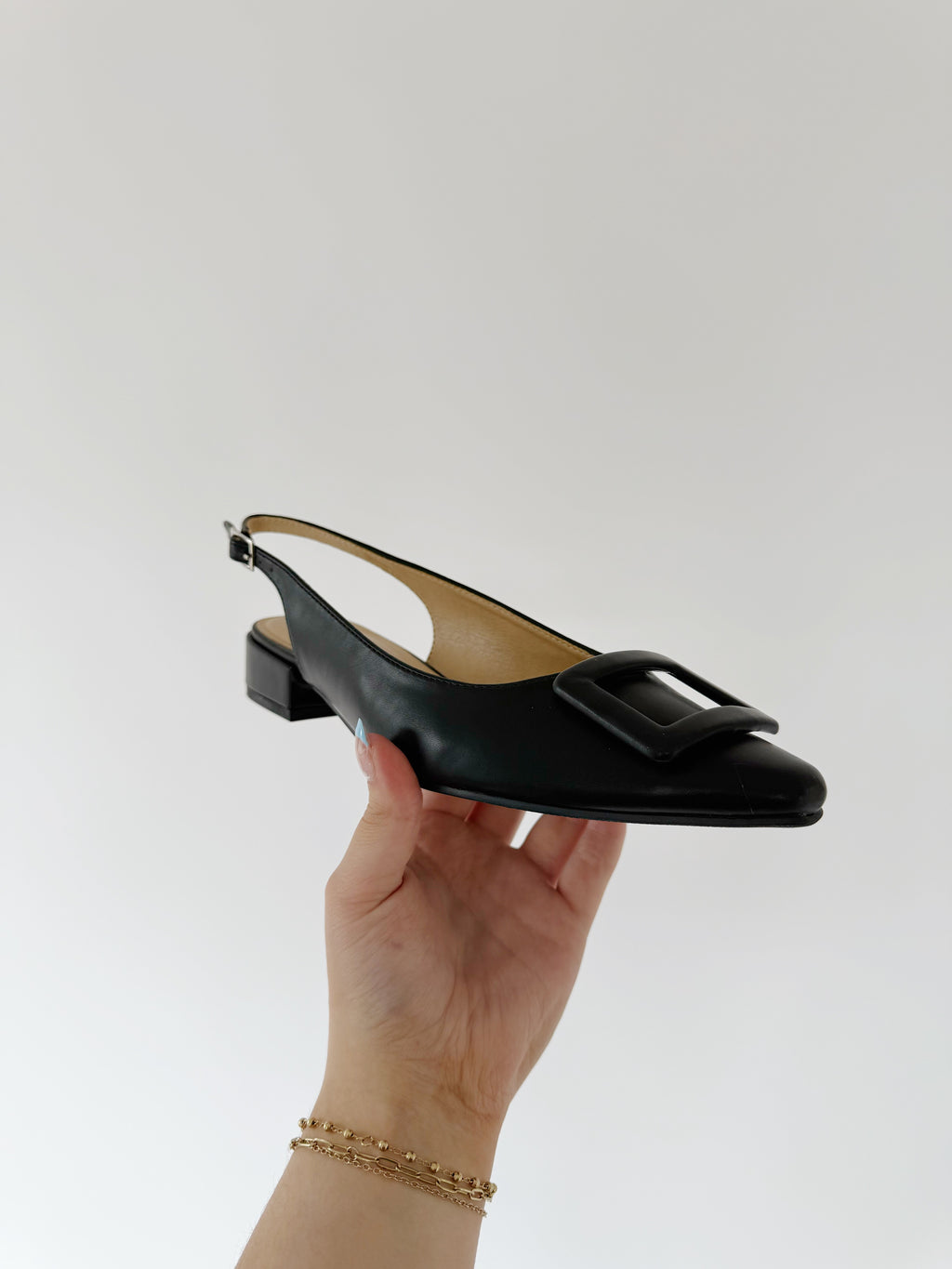 Sweetie Slingback - Smooth Black