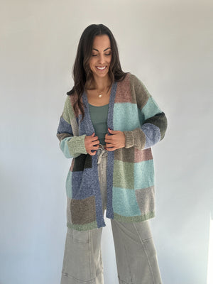 Warm Embrace Cardigan - Blue