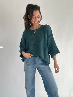 After All Sweater - Dark Teal