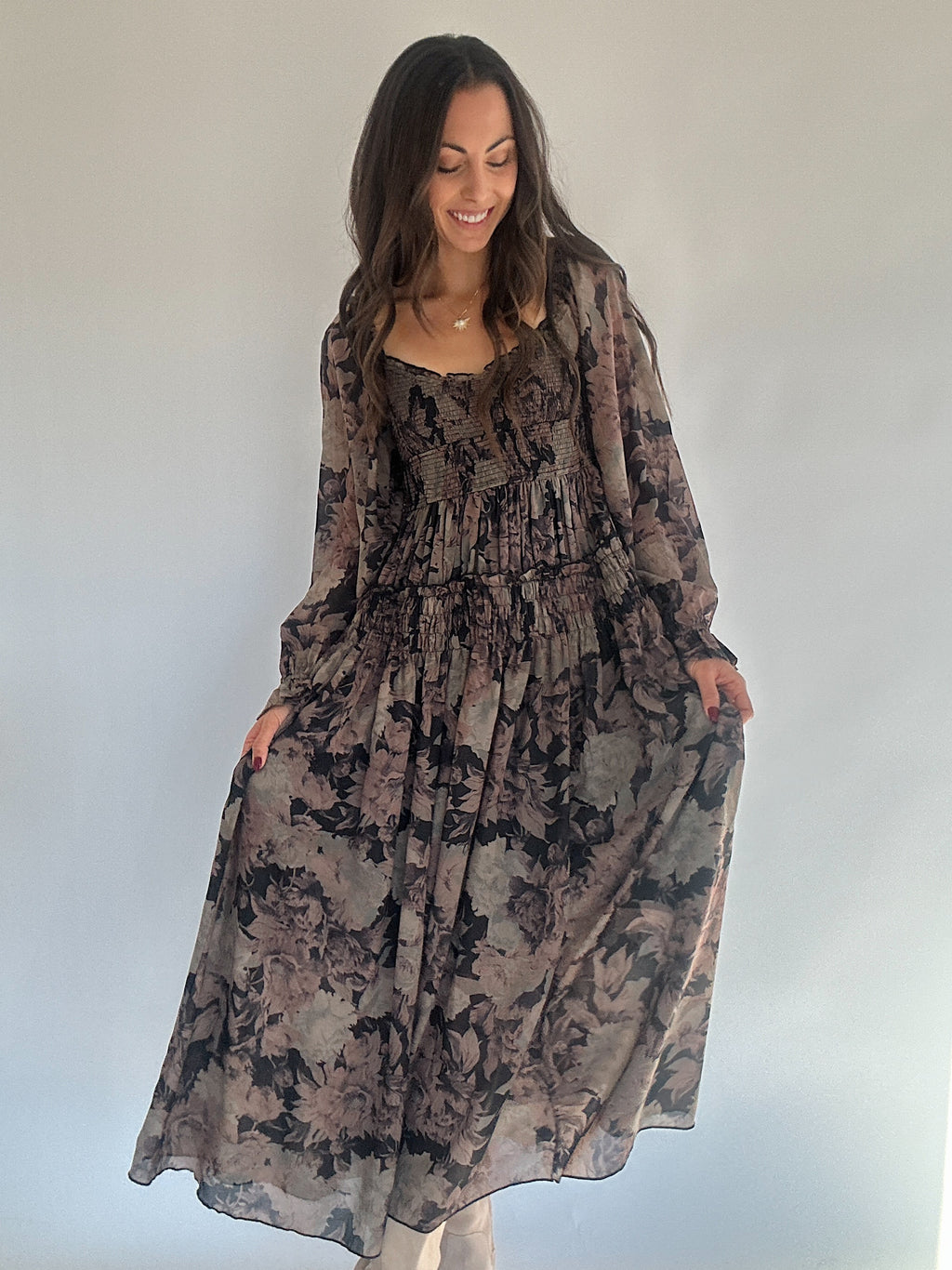 Sierra Floral Maxi Dress