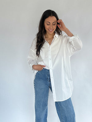 Classic White Button Down