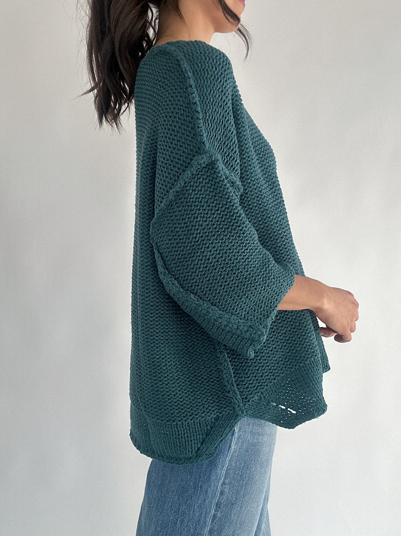 After All Sweater - Dark Teal