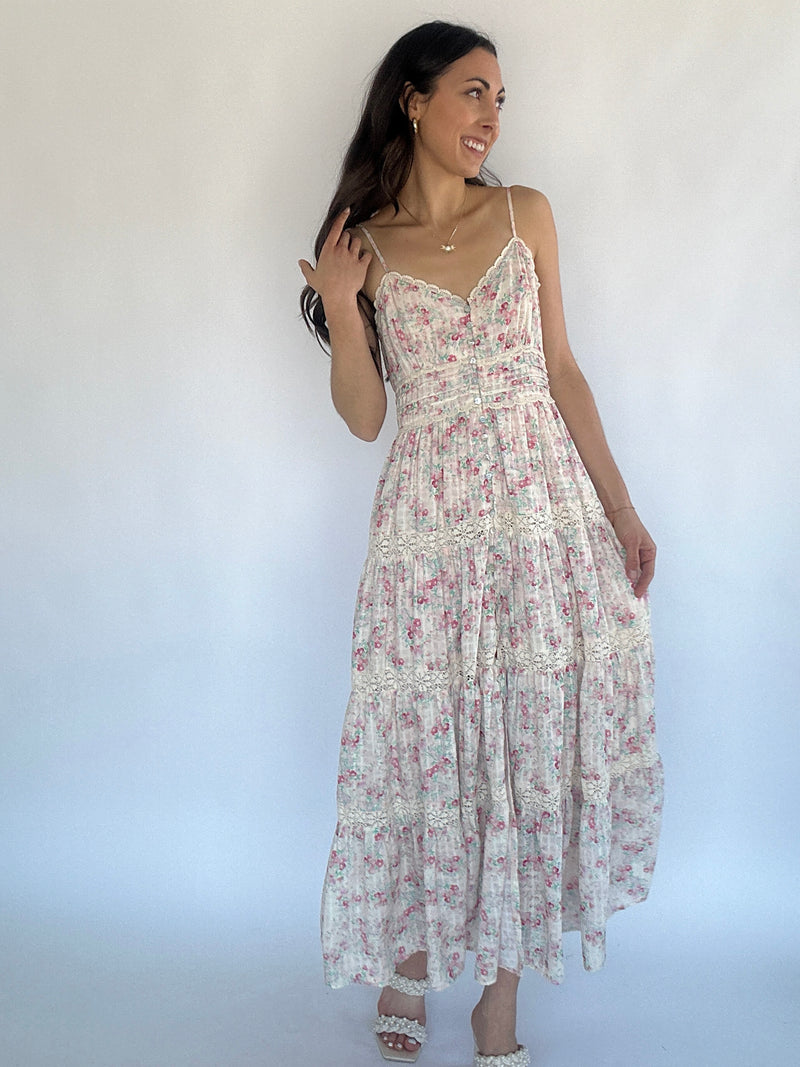 Whisper Floral Maxi Dress