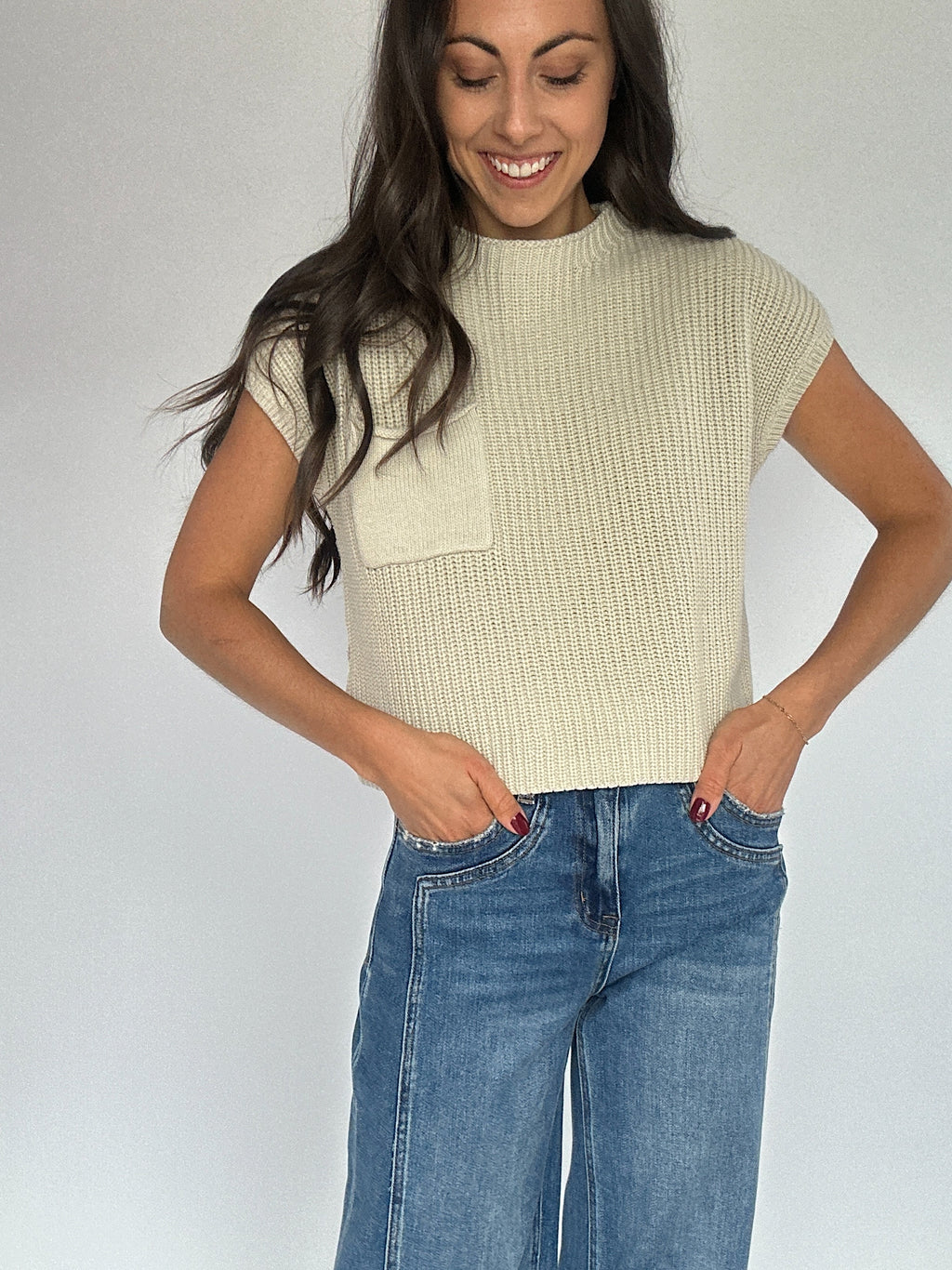 Brenna Knit Top