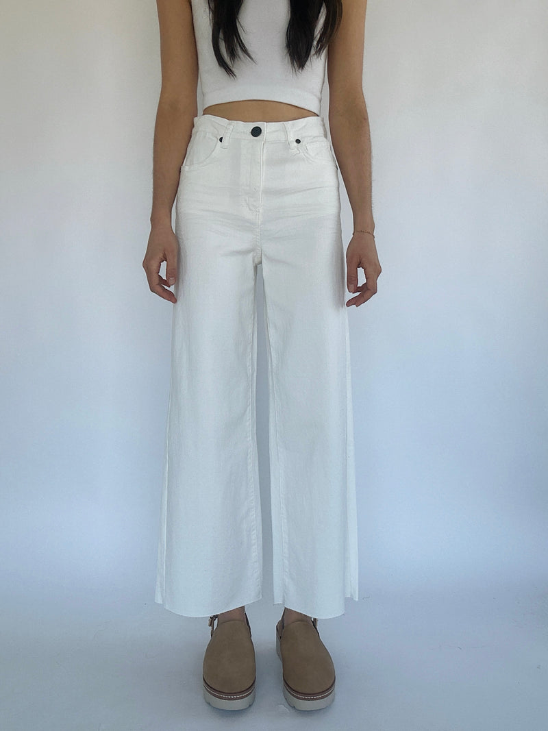 Northwest Wide Leg Pants - White