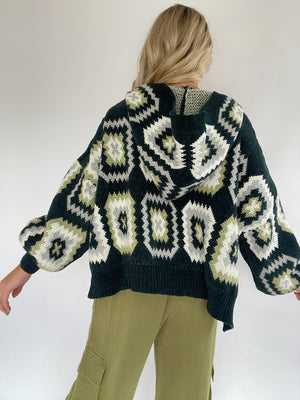 New In Town Sweater - Green