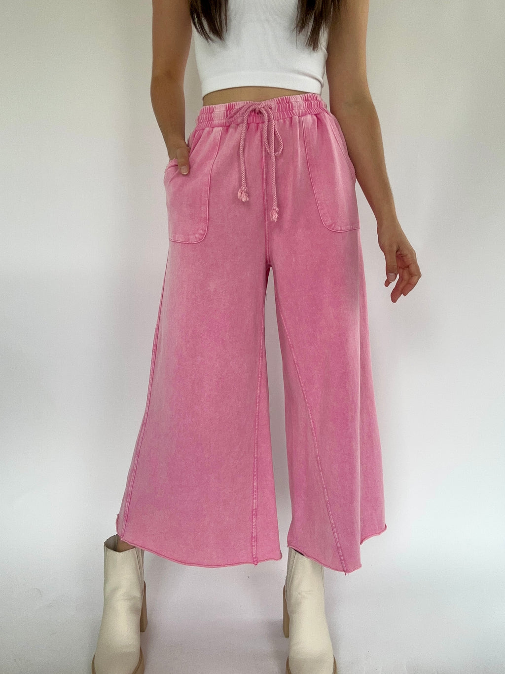 On The Road Again Pants - Barbie Pink