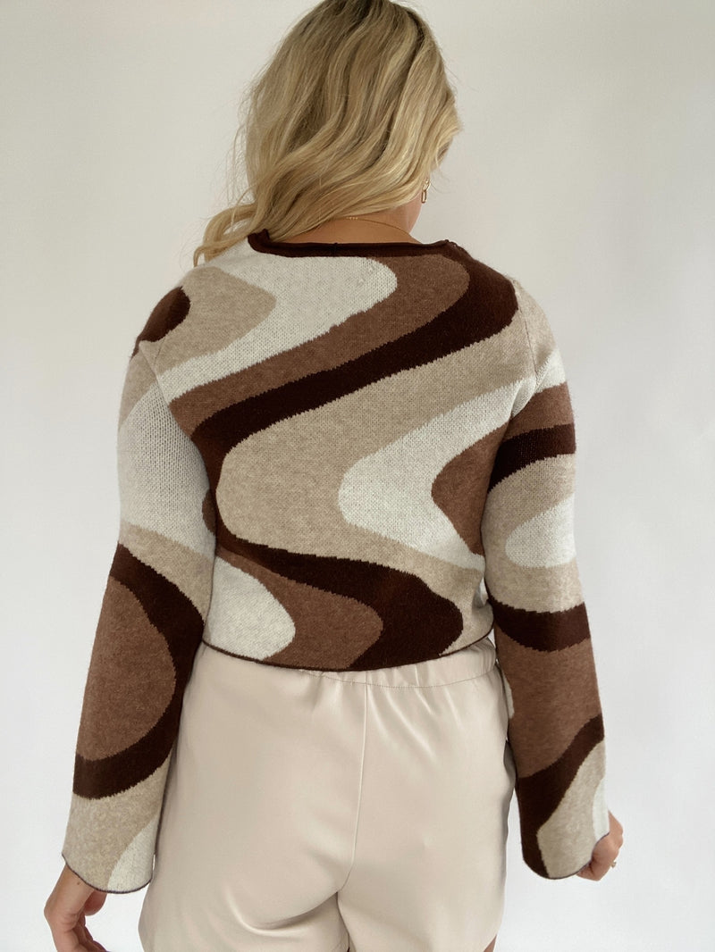 Thea Swirl Sweater
