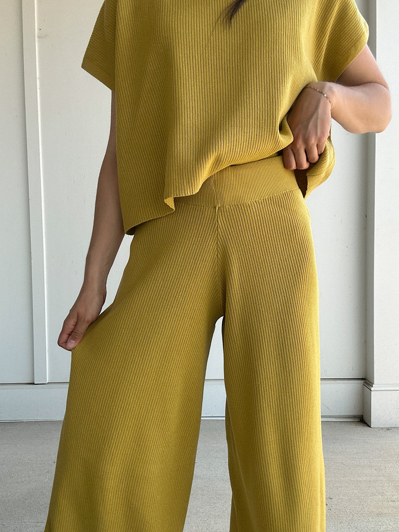 Leonie Pants - Mustard