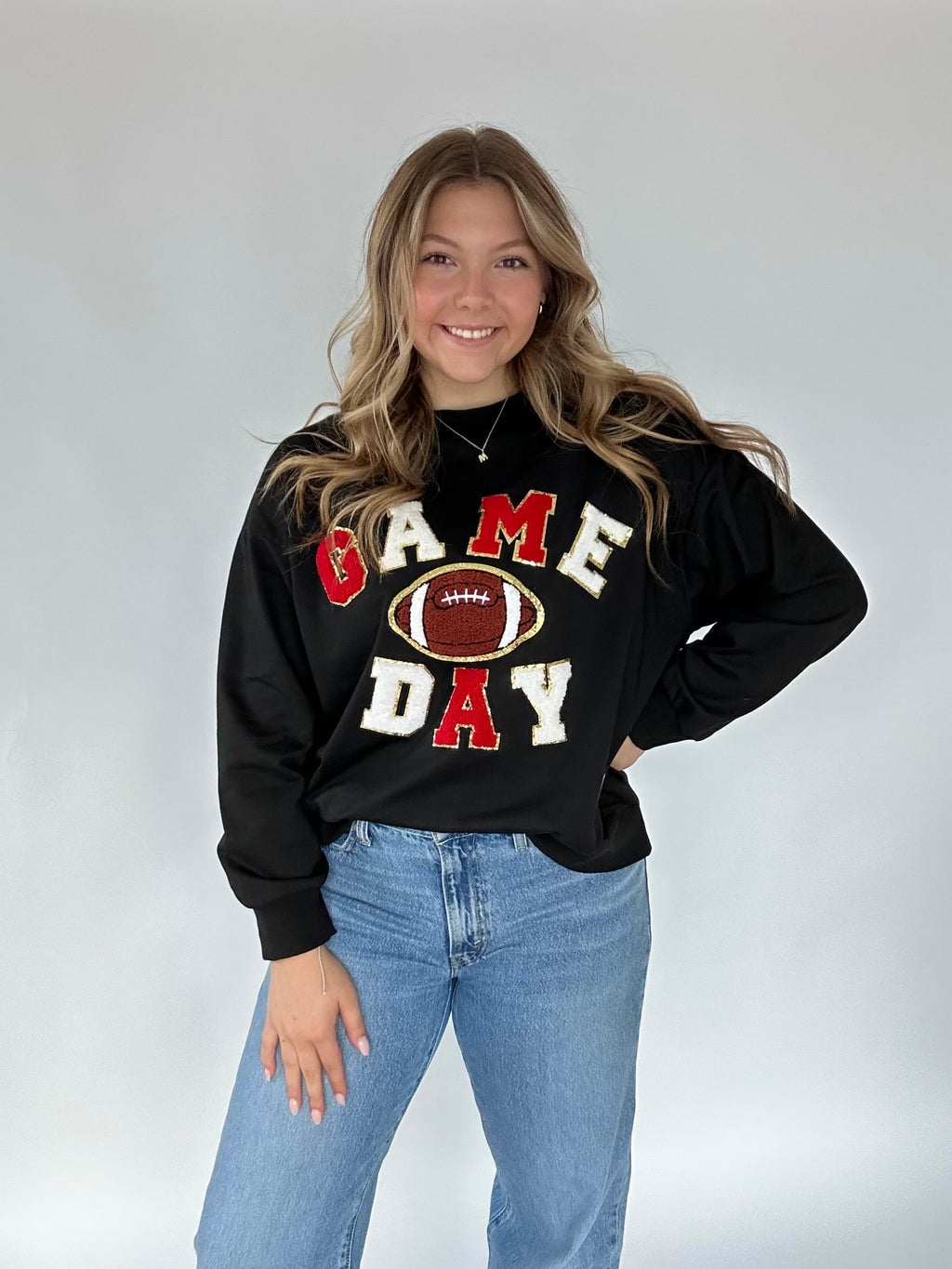 Game Day Pullover - Black