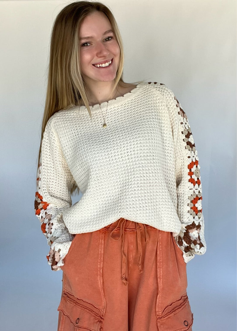 Another Day Crochet Sweater