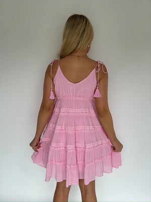 Too Sweet Mini Dress - Pink