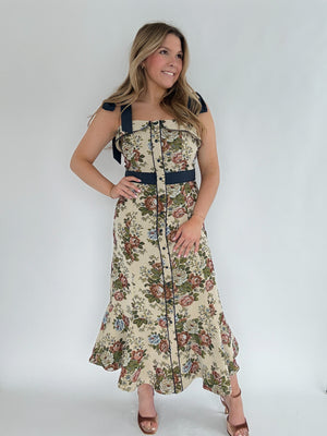 Freya Tapestry Midi Dress