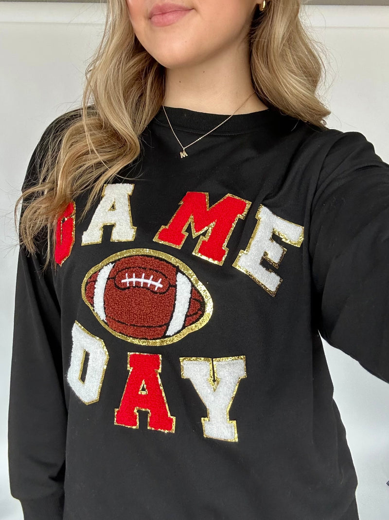 Game Day Pullover - Black