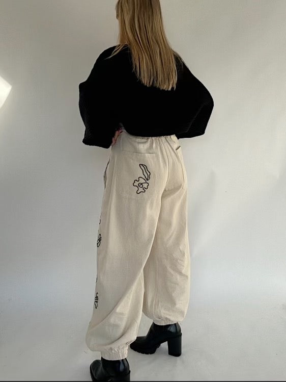 Eastwood Embroidered Pants