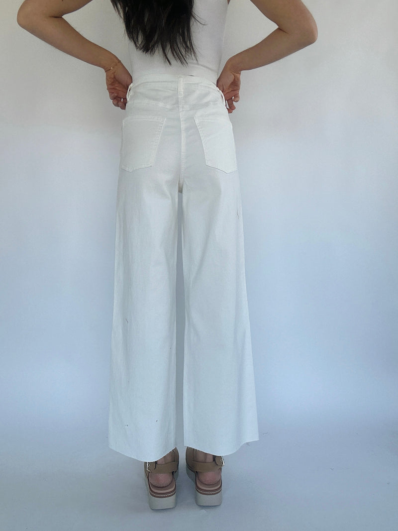 Northwest Wide Leg Pants - White