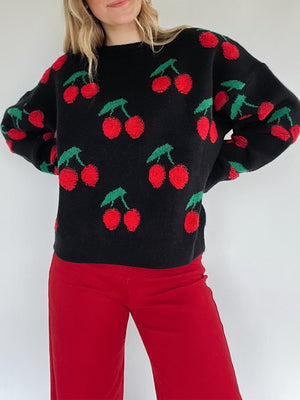 Wild Cherry Sweater