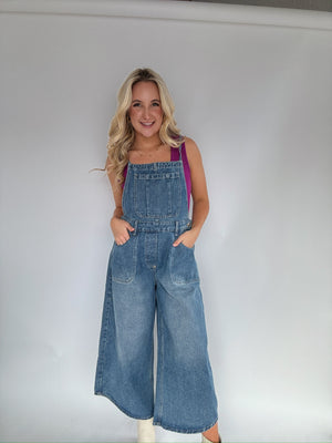 With You Denim Overalls