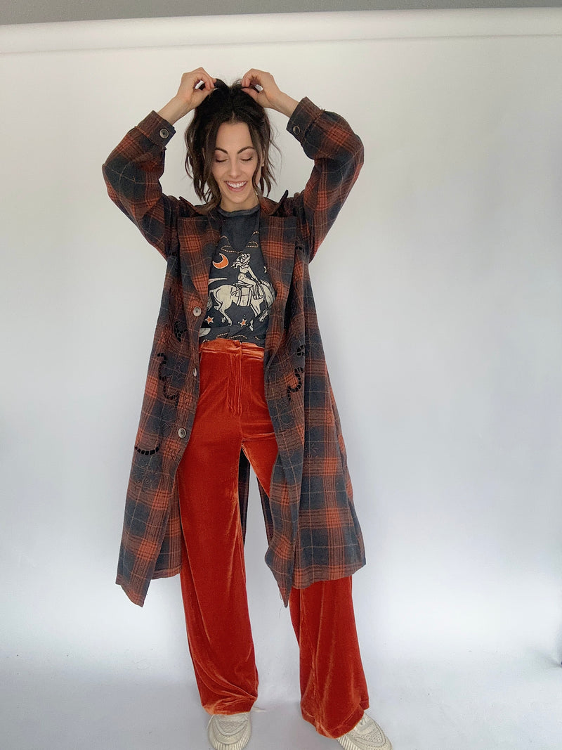 Dorothea Plaid Jacket
