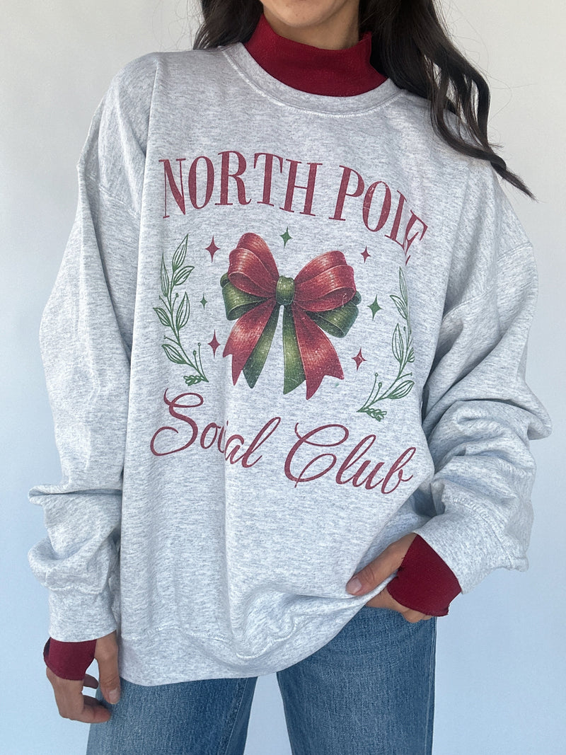 North Pole Social Club Sweatshirt