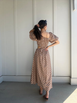 Sunfair Checkered Dress