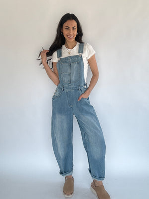 Parker Barrel Denim Overalls