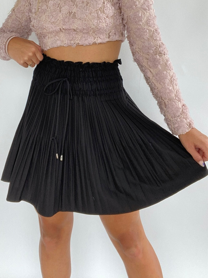 Lucia Pleated Mini Skirt