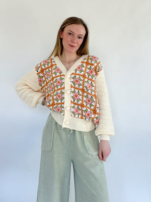 Then Again Crochet Cardigan